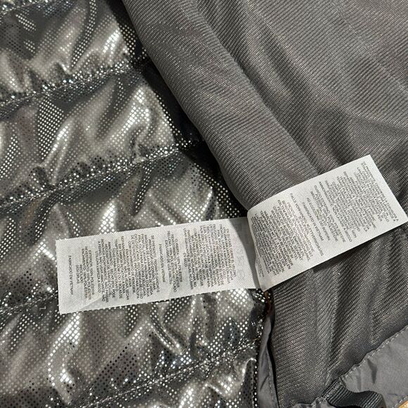 Columbia Omni-Heat Men's Orange Puffer Jacket Sz LT - Picture 12 of 16